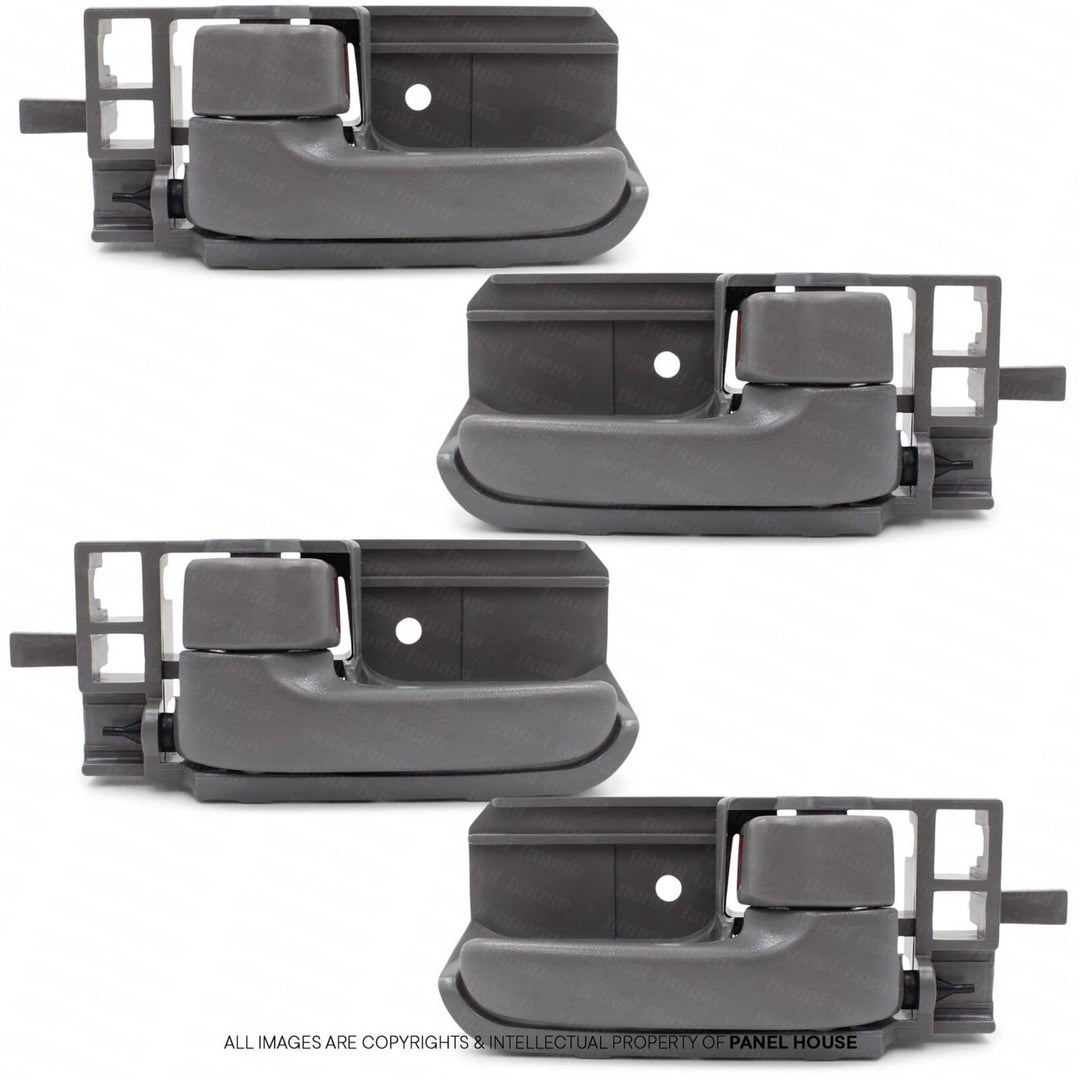 Door Handle Grey Inner SET Fits Toyota Hilux N70 2005 - 2015