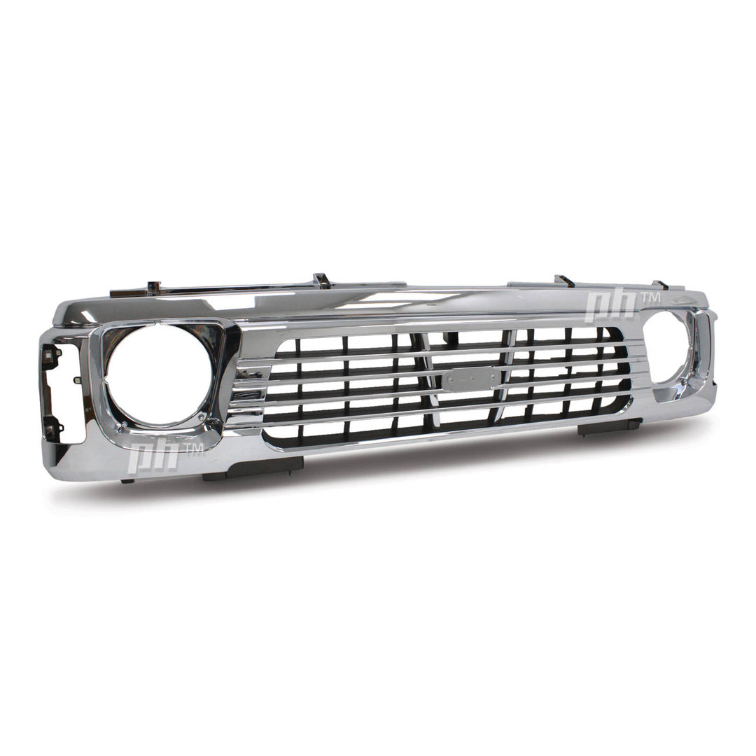 Grill Chrome fits Nissan Patrol GQ Series 2 Y60 1994 - 1997