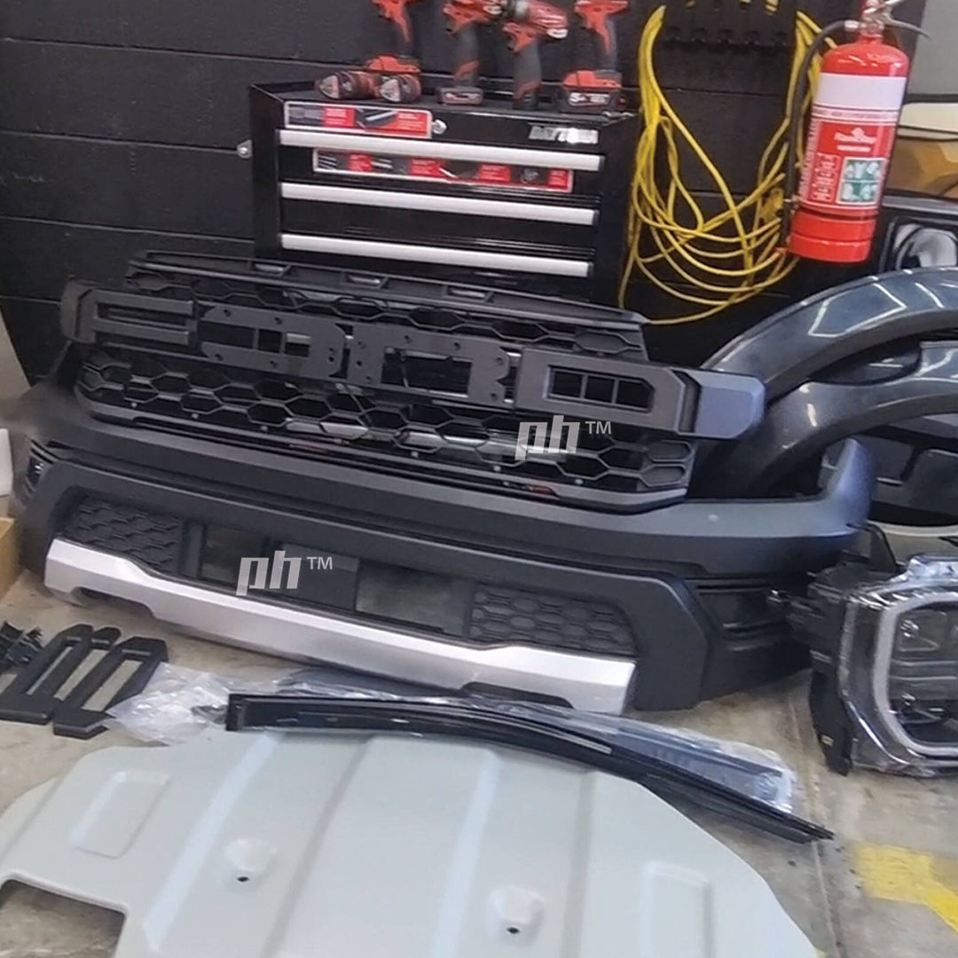 Next Gen Raptor Inspired FACELIFT Conversion Kit fits Ford Ranger PX Models 2012 - 2022
