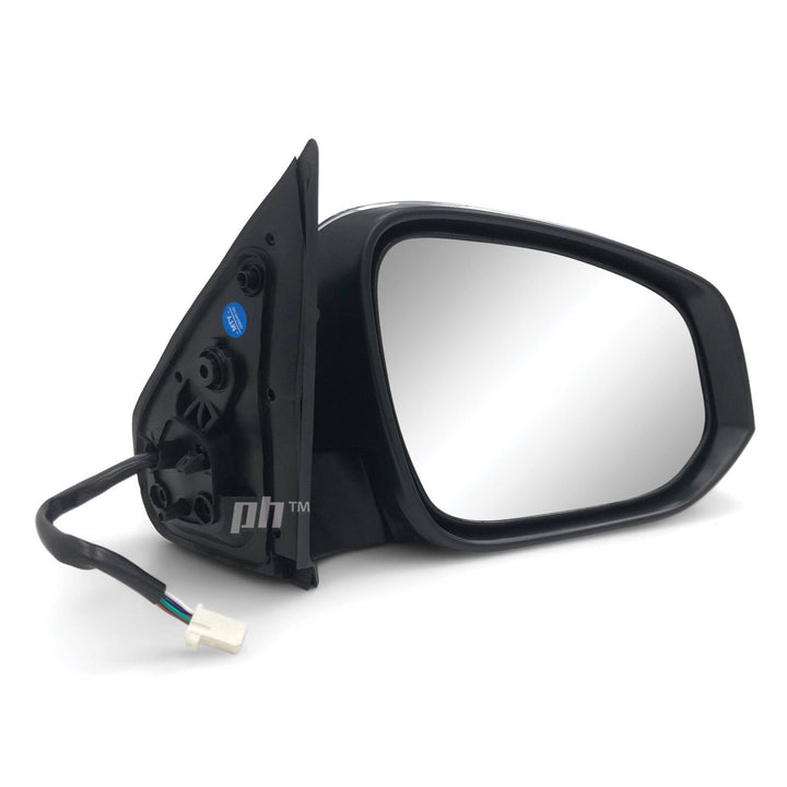 Door Mirrors PAIR Chrome Electric Auto Fold Fits Toyota Hilux N80 SR5 15 - 21