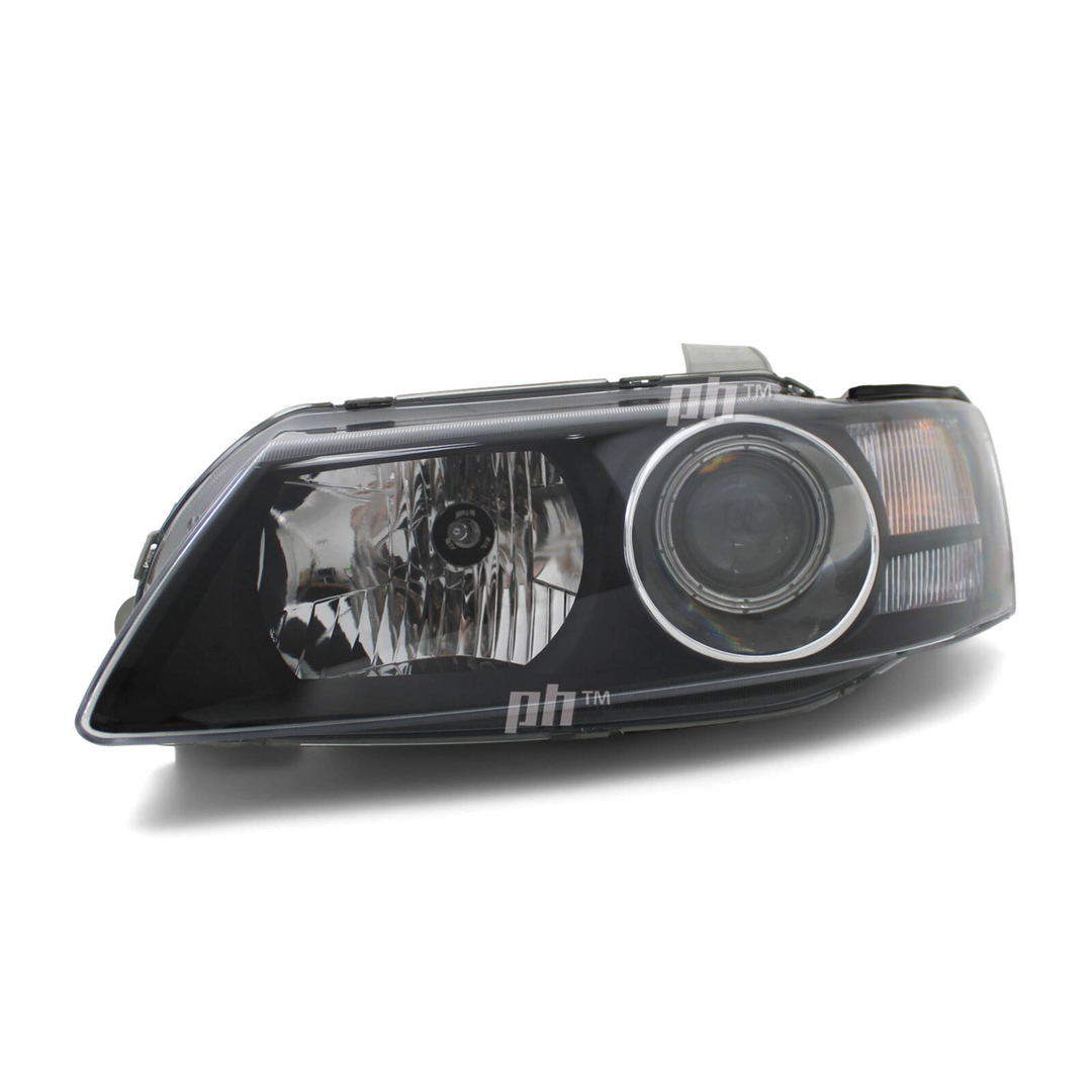 Headlight Black Projector LEFT fits Holden Commodore VY Calais HSV 2002 - 2004