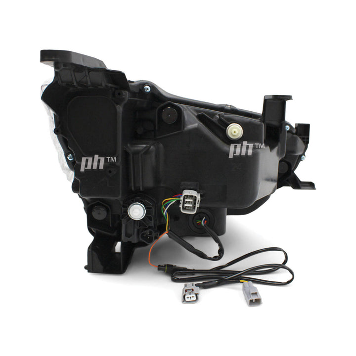 Headlights Sequential Black Projector LED DRL PAIR Fits Isuzu DMAX 2020 - 2023