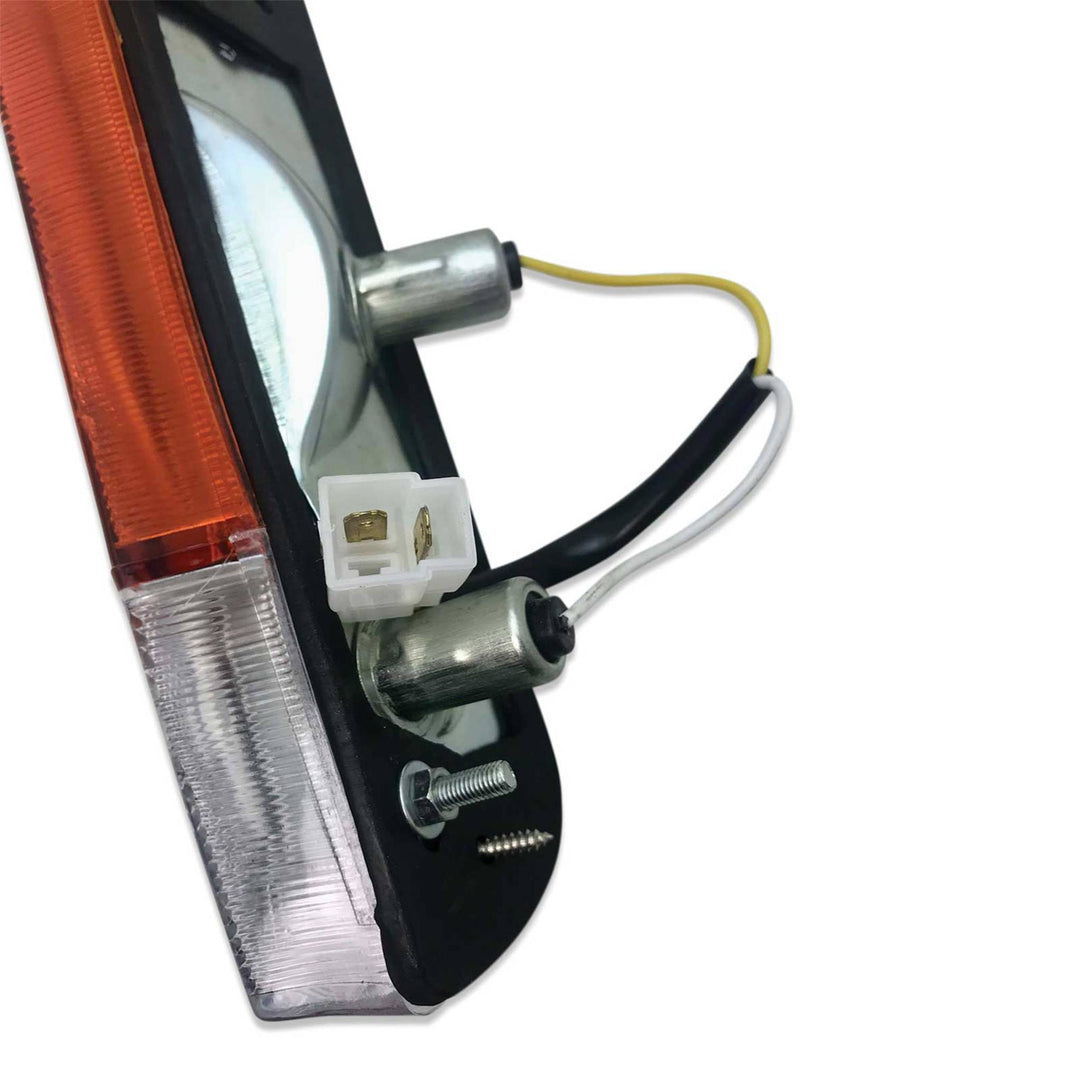 Front Apron Indicator Park Lights PAIR fits Nissan Datsun 1200 1978 - 1985