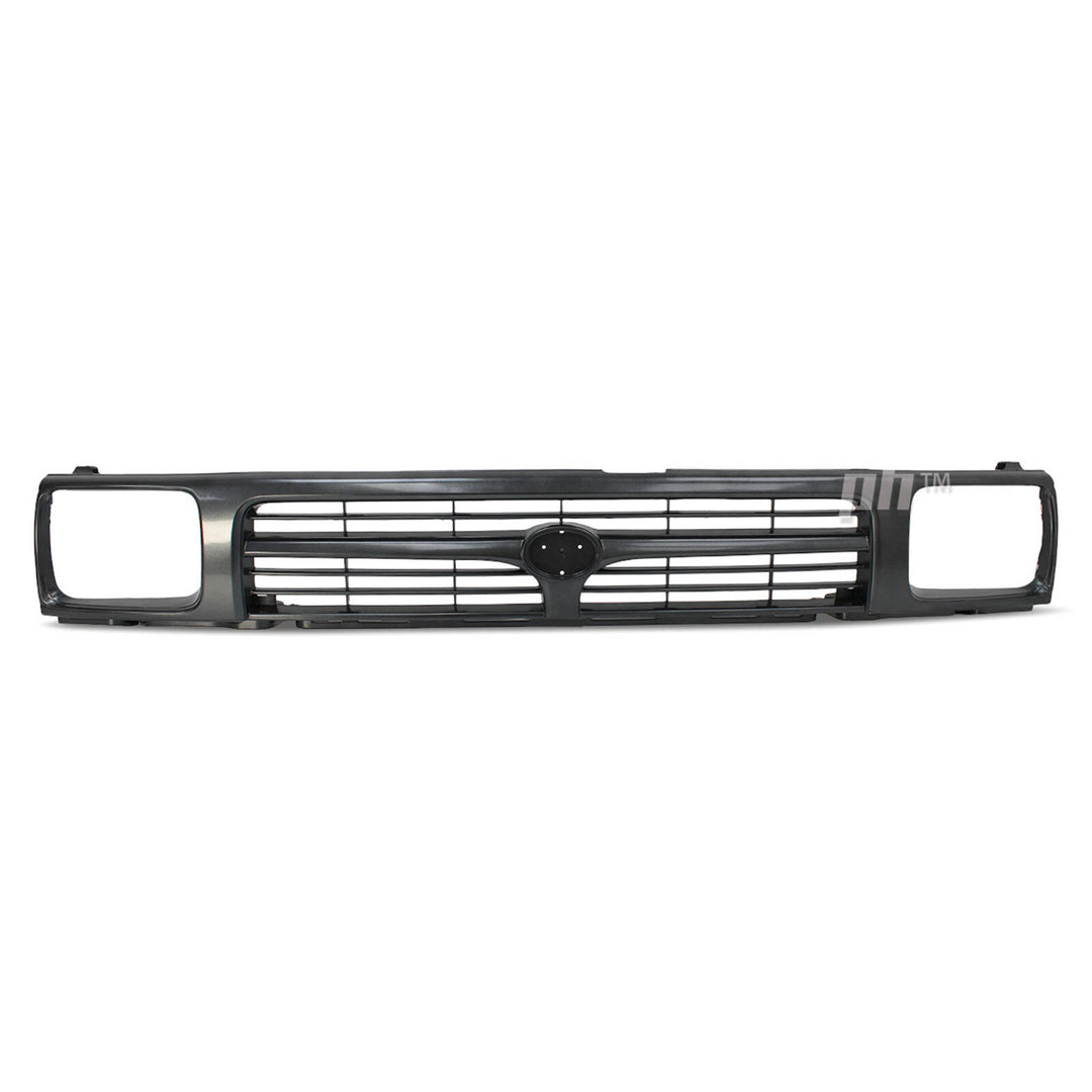 Grill 1 Piece Grey T Style Fits Toyota Hilux 2WD Workmate 1989 - 1996