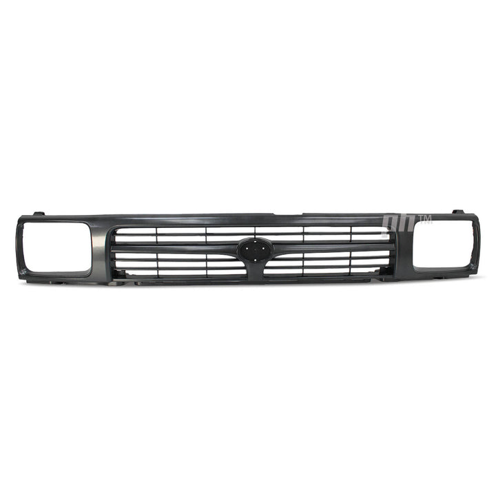 Grill 1 Piece Grey T Style Fits Toyota Hilux 2WD Workmate 1989 - 1996