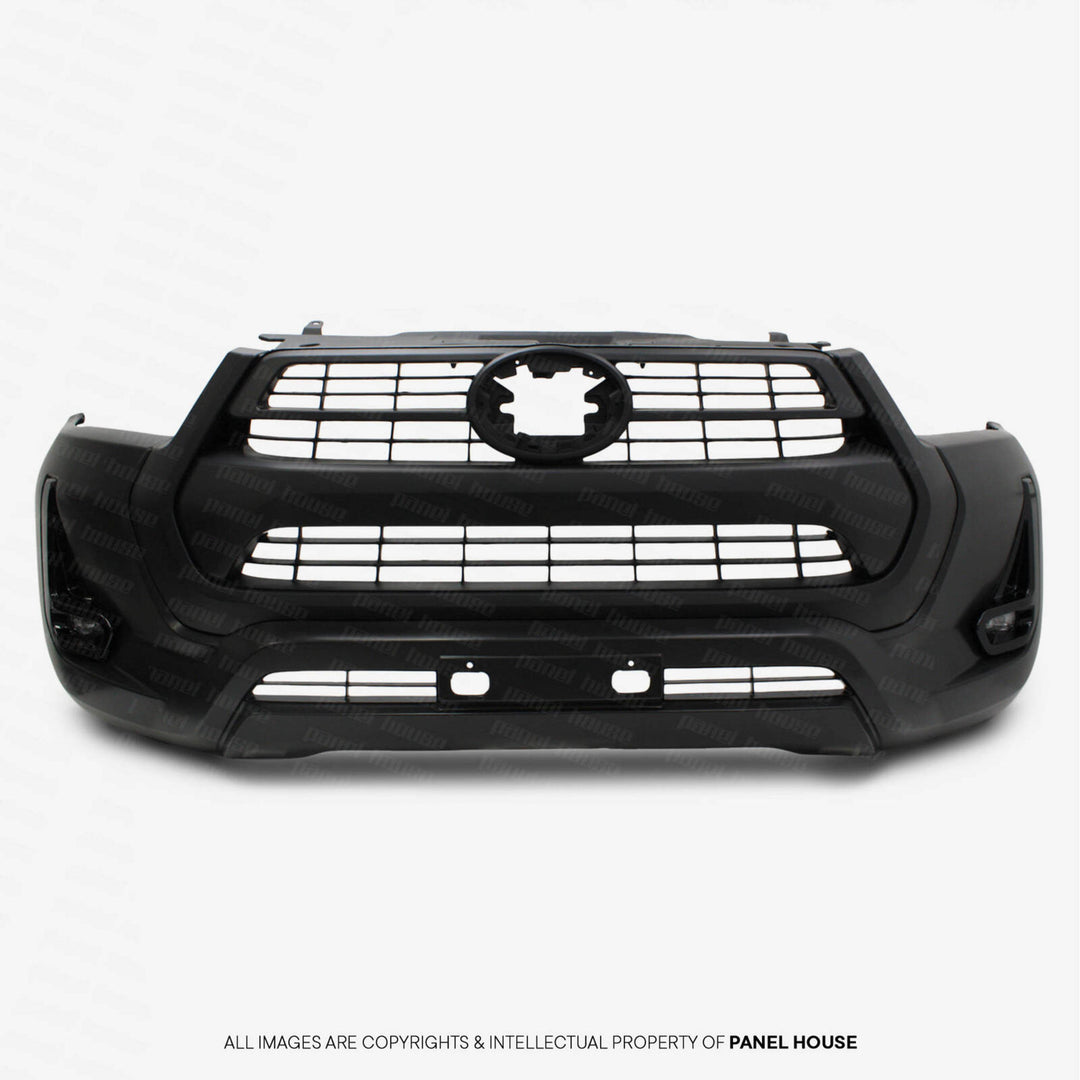 Black Edition Front Bumper Facelift Conversion Kit fits Toyota Hilux N80 2015 - 2020