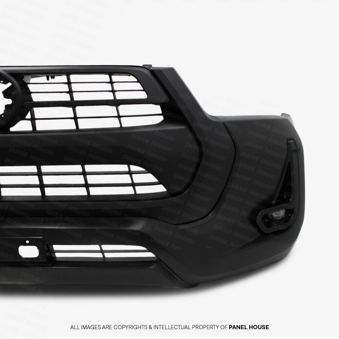 Black Edition Front Bumper Facelift Conversion Kit fits Toyota Hilux N80 2015 - 2020