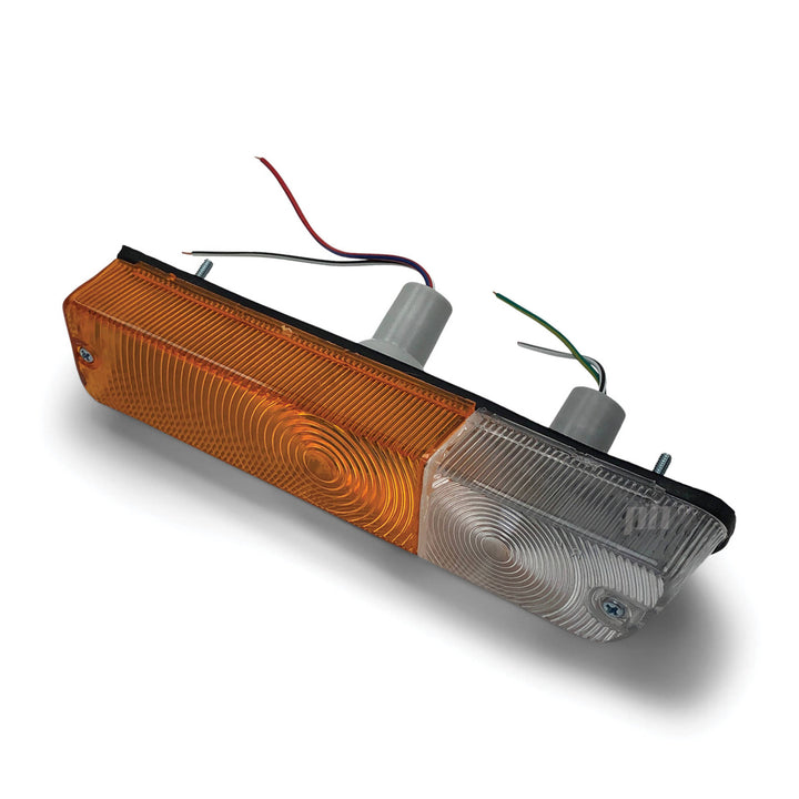 Front Apron Indicator Park Lights PAIR Fits Datsun 1200 Ute Sedan 1978 - 1985