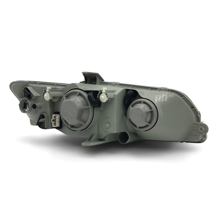 Headlights Black PAIR fits Holden Commodore VY SS SV6 SV8 2002 - 2004