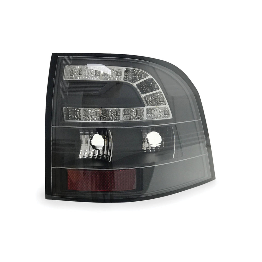 Tail Lights PAIR LED Black fits Holden Commodore VE UTE Omega SV6 SS SSV Maloo