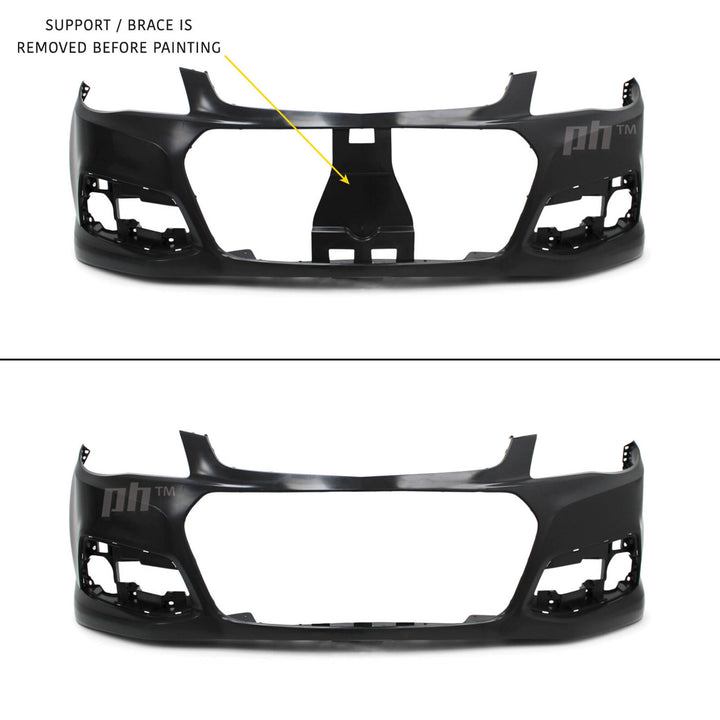 Front Bumper Bar fits Holden Commodore VF Series 1 SS SSV SV6 2013 - 2015