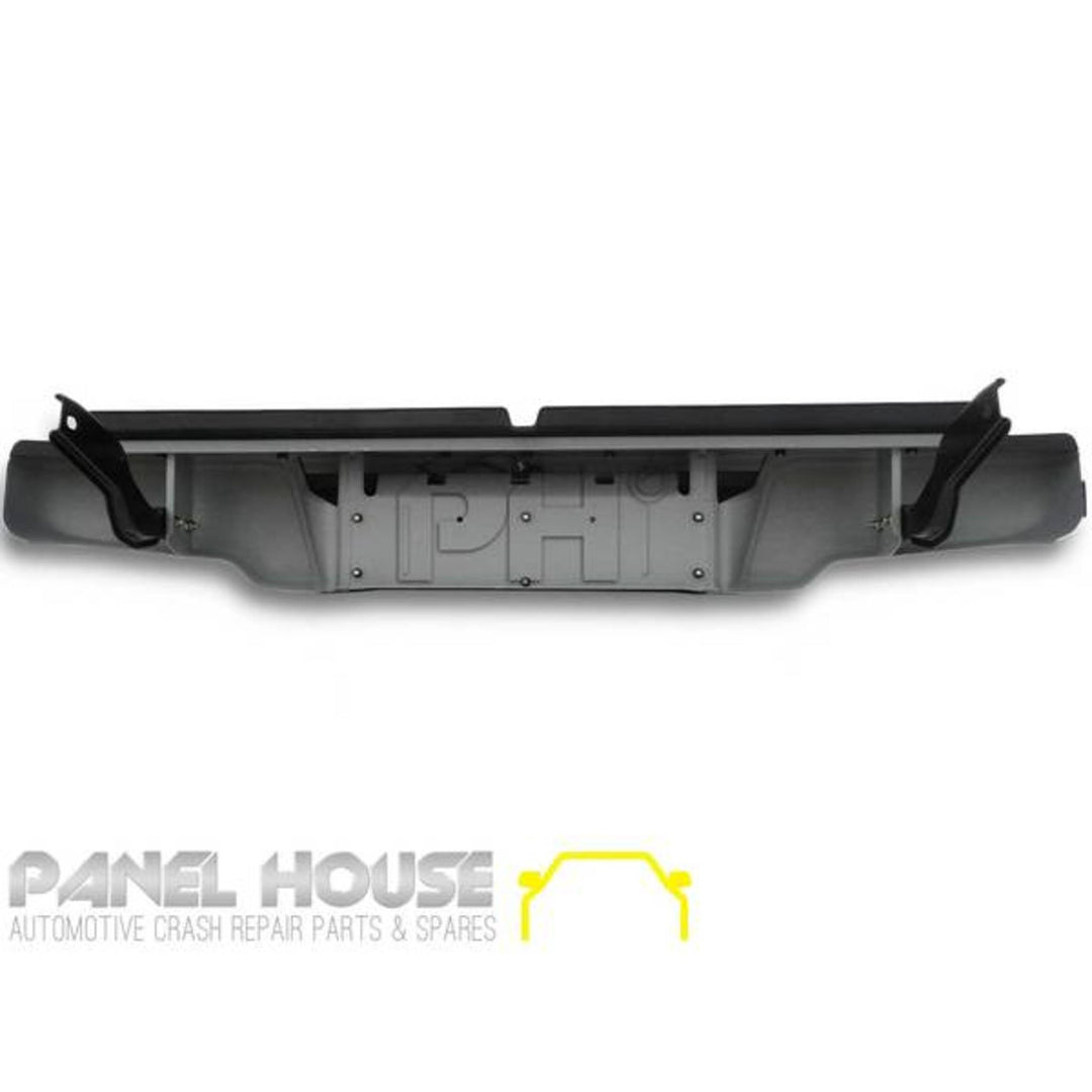 Rear Bumper Bar Chrome Fits Isuzu DMAX 2012 - 2020 Flat Top D-MAX