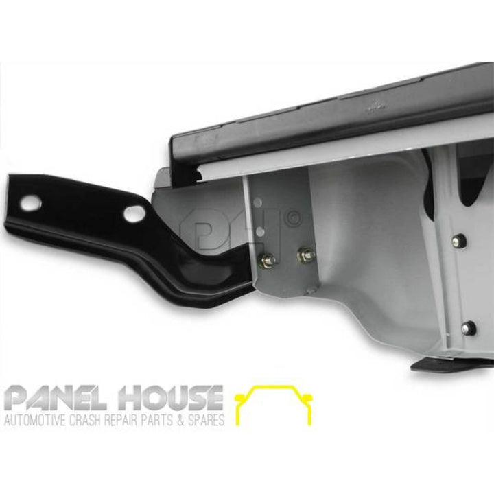 Rear Bumper Bar Chrome Fits Isuzu DMAX 2012 - 2020 Flat Top D-MAX