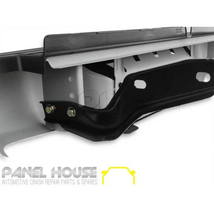 Rear Bumper Bar Chrome Fits Isuzu DMAX 2012 - 2020 Flat Top D-MAX