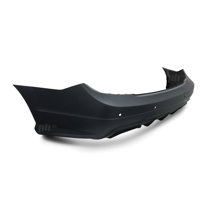 Rear Bumper & Diffuser AMG C63 Style Fits Mercedes C-Class W204 2011 - 2014