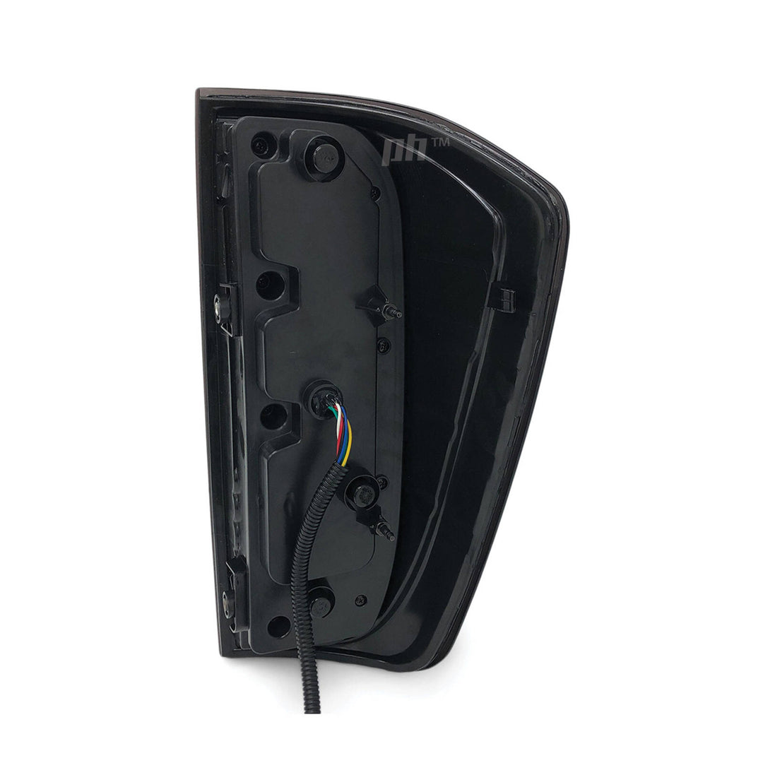 Tail Lights Black LED Upgrade PAIR fits Nissan Navara D23 NP300 15-20 SL ST ST-X