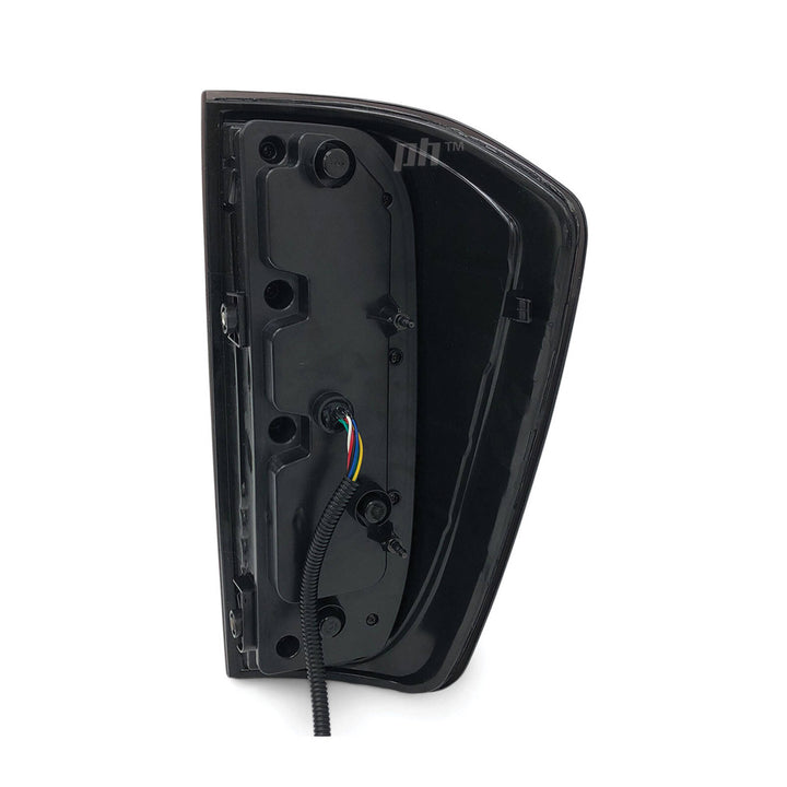 Tail Lights Black LED Upgrade PAIR fits Nissan Navara D23 NP300 15-20 SL ST ST-X