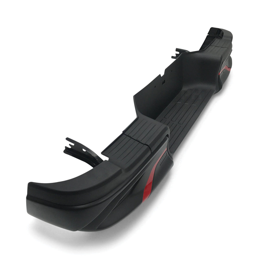 Rear Step Bumper Bar Black TRD Style Fits Toyota Hilux 2015 - 2020