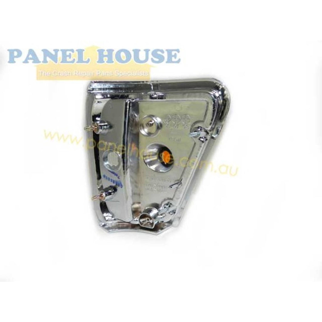 Corner Indicator Park Lights PAIR Chrome Fits Toyota Hilux 88-91 4WD