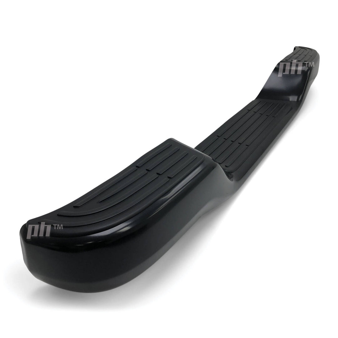 Rear Step Bumper Bar BLACK fits Toyota Hilux N70 SR5 2005 - 2015