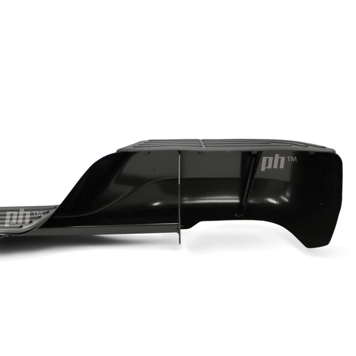 Rear Step Bumper Bar BLACK fits Toyota Hilux N70 SR5 2005 - 2015