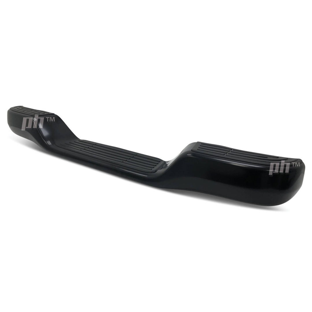 Rear Step Bumper Bar BLACK fits Toyota Hilux N70 SR5 2005 - 2015