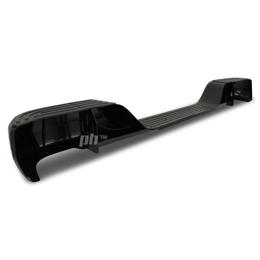Rear Step Bumper Bar BLACK fits Toyota Hilux N70 SR5 2005 - 2015