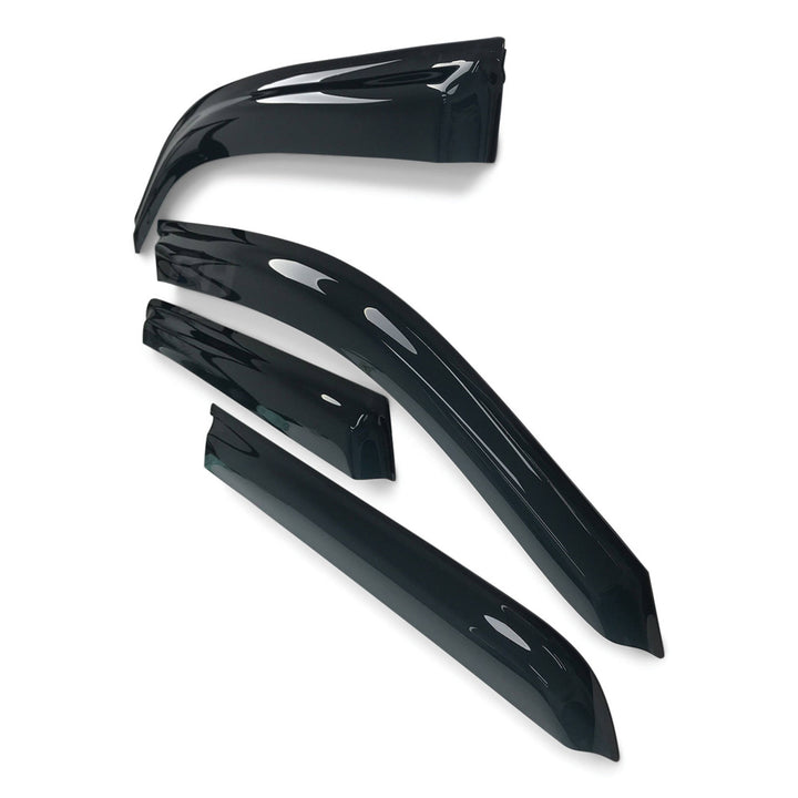 Weather Shield Window Visors SET 4 Piece Fits Volkswagen Amarok 2011 - 2020
