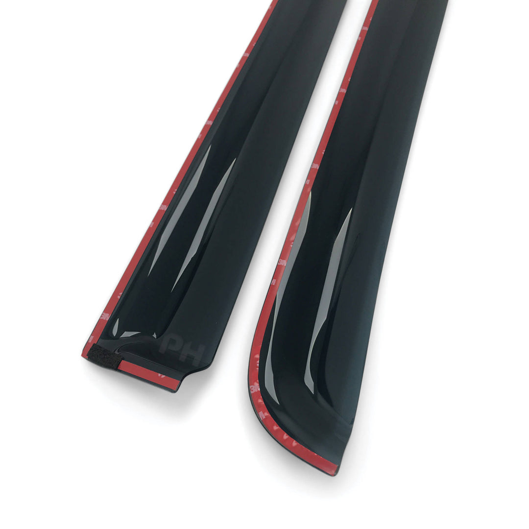 Weather Shield Window Visors SET 4 Piece Fits Volkswagen Amarok 2011 - 2020