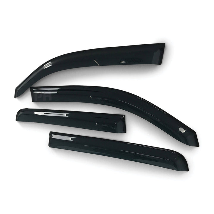 Weather Shield Window Visors SET 4 Piece Fits Volkswagen Amarok 2011 - 2020