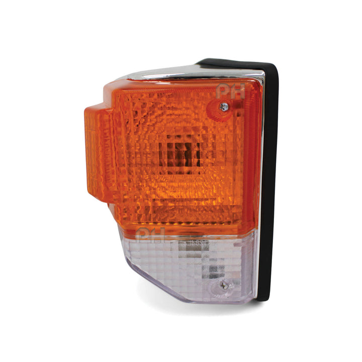 Corner Light Chrome RIGHT Fits Toyota Landcruiser 70 75 Series 1985 - 1999