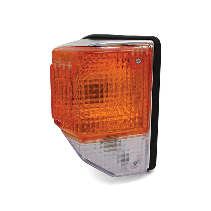 Corner Light Chrome RIGHT Fits Toyota Landcruiser 70 75 Series 1985 - 1999