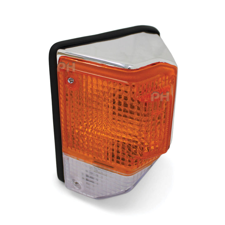 Corner Light Chrome LEFT Fits Toyota Landcruiser 70 75 Series 1985 - 1999