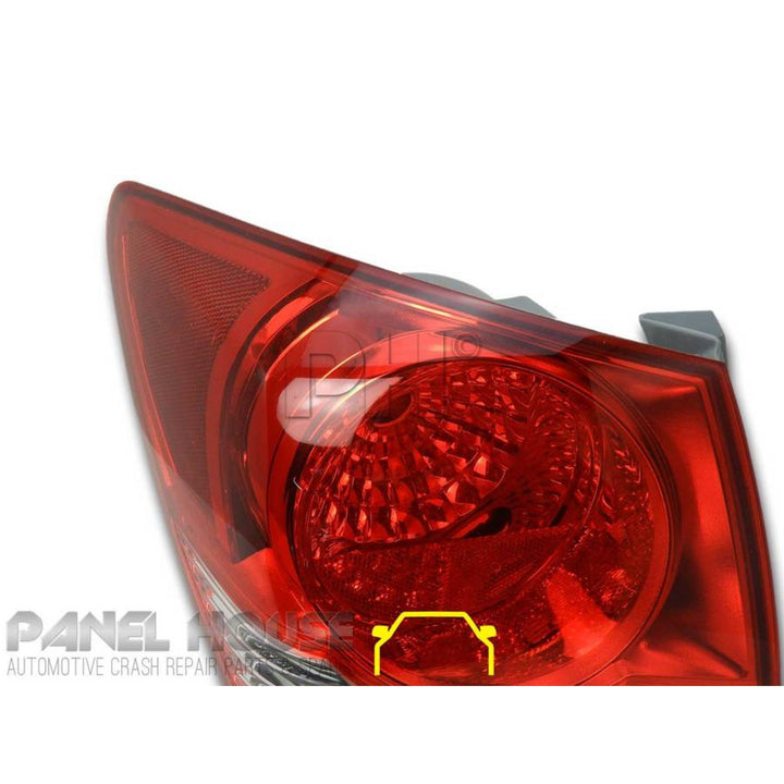 Tail Light LEFT fits Holden Cruze JG JH Series Sedan 2009-2014