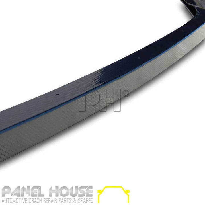 Front Bumper Lower Lip & Side Skirts CARBON Finish For Mazda 3 BM BN Hatch Sedan