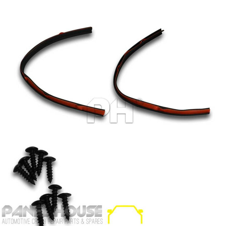 Front Bumper Lower Lip & Side Skirts CARBON Finish For Mazda 3 BM BN Hatch Sedan