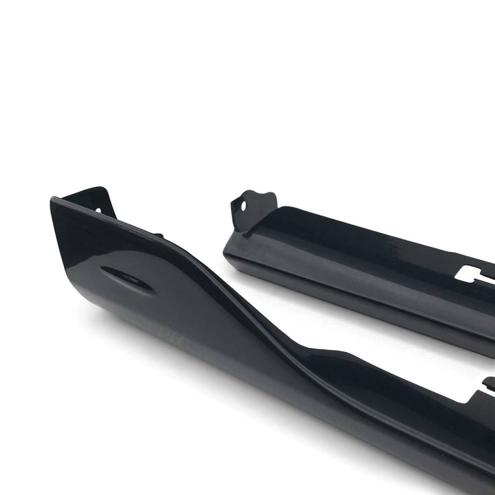 Front Bumper Lower Lip & Side Skirts BLACK Finish For Mazda 3 BM BN Hatch Sedan