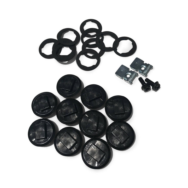 Front Bumper Lower Lip & Side Skirts BLACK Finish For Mazda 3 BM BN Hatch Sedan