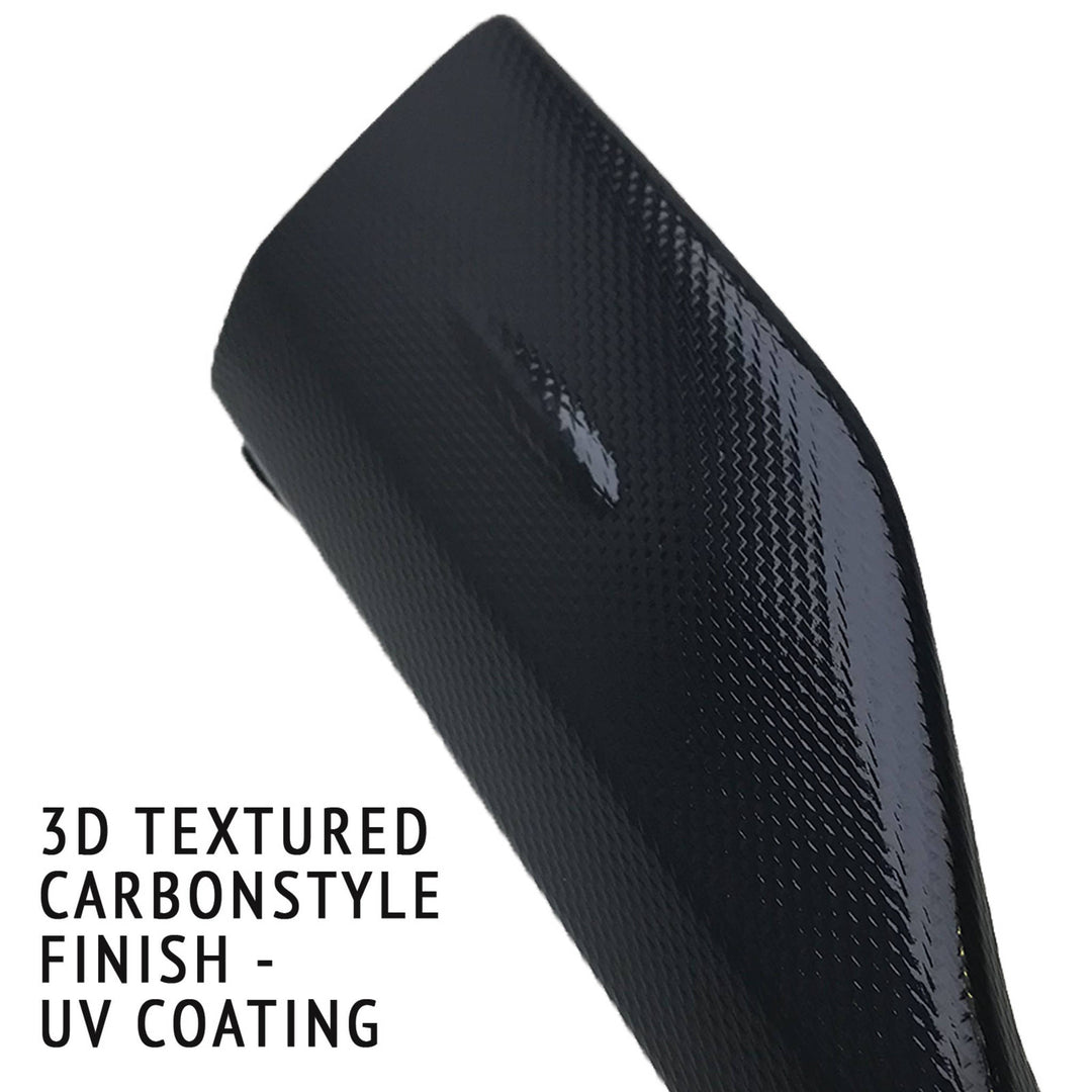 Rear Bumper Bar Lower Lip CARBON Look Fits Mazda 3 BM BN Sedan