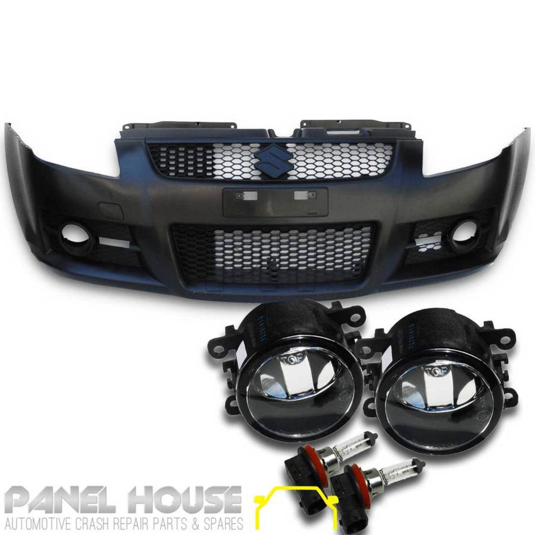 Front Bumper Bar Kit Fits Suzuki Swift Sport 2005 - 2010