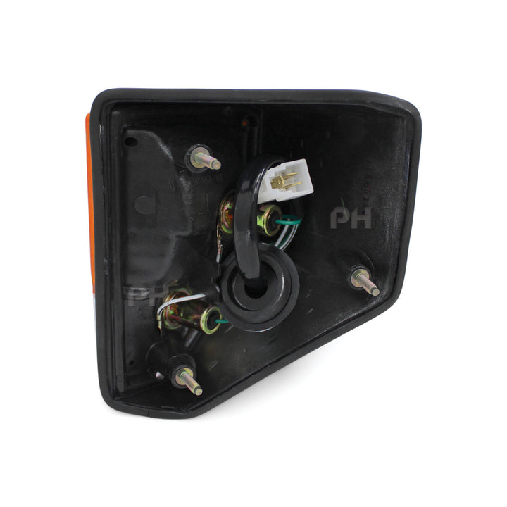 Corner Light Black Surround RIGHT Fits Toyota Landcruiser 70 75 Series 1985 - 1999