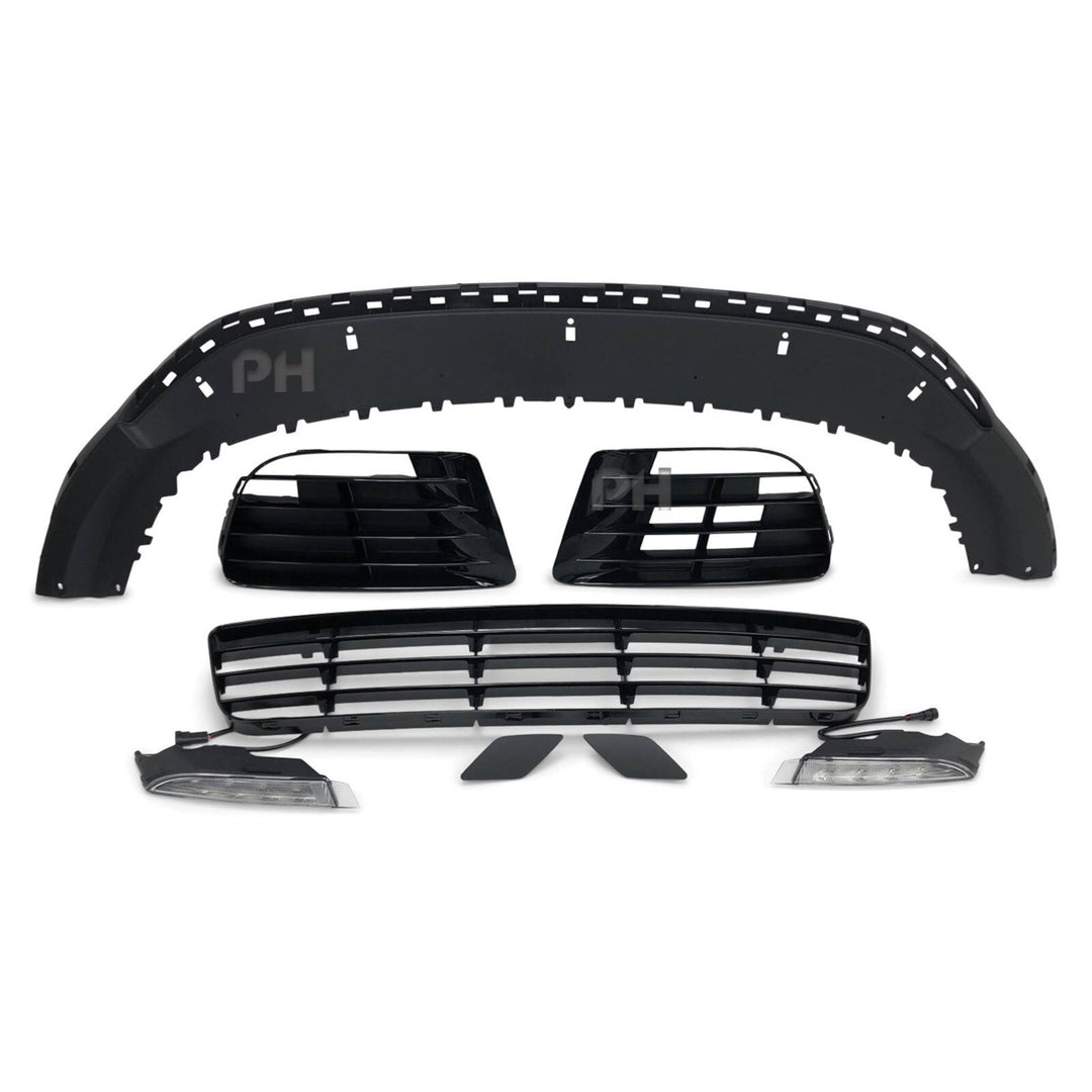 Front Bumper Bar Kit R Style fits Volkswagen Golf 6 R 2009 - 2013