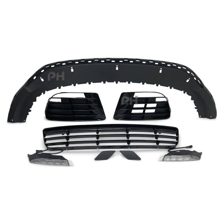 Front Bumper Bar Kit R Style fits Volkswagen Golf 6 R 2009 - 2013