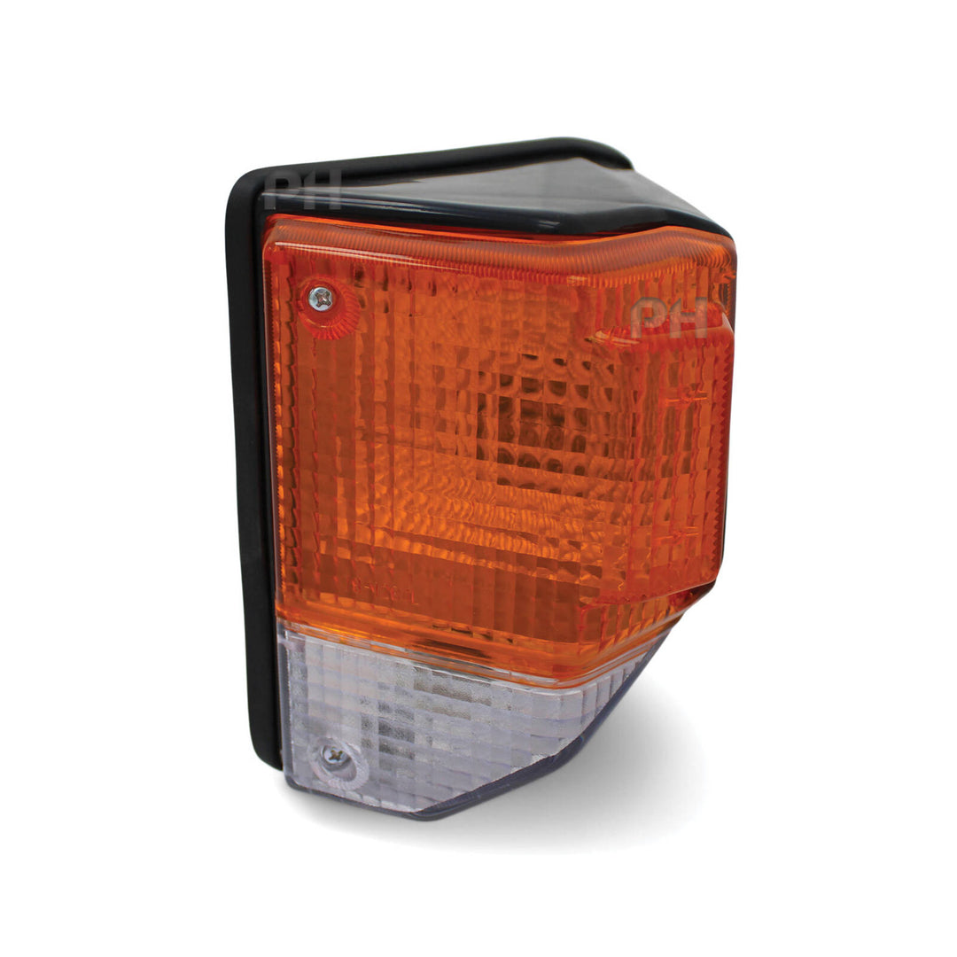 Corner Light Black Surround LEFT Fits Toyota Landcruiser 70 75 Series 1985 - 1999