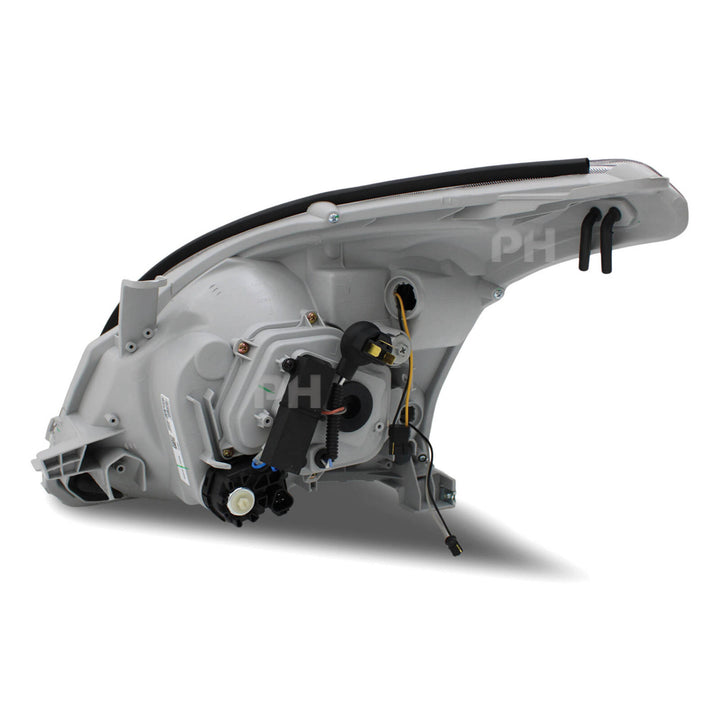 Headlights Black Sequential DRL Style Fits Toyota Landcruiser Prado 120 Series