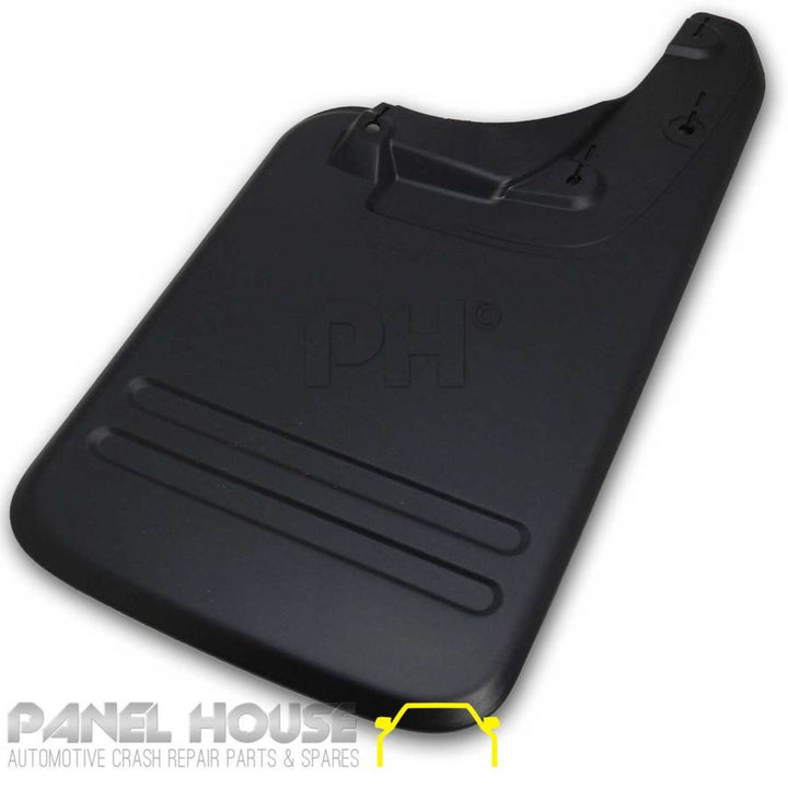 Mud Flaps & Screws PAIR Rear Plastic 58cm long fits Toyota Hilux Ute 05-14 4WD SR5