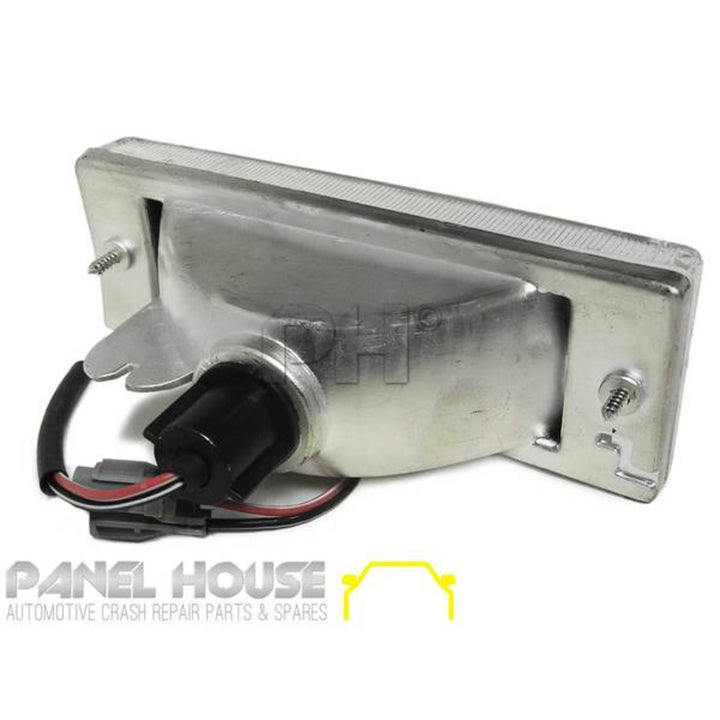 Crystal Clear Bar Blinker Indicator Lights PAIR Fits Holden Rodeo TF 1991 - 1997