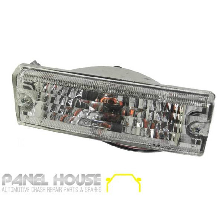 Crystal Clear Bar Blinker Indicator Lights PAIR Fits Holden Rodeo TF 1991 - 1997