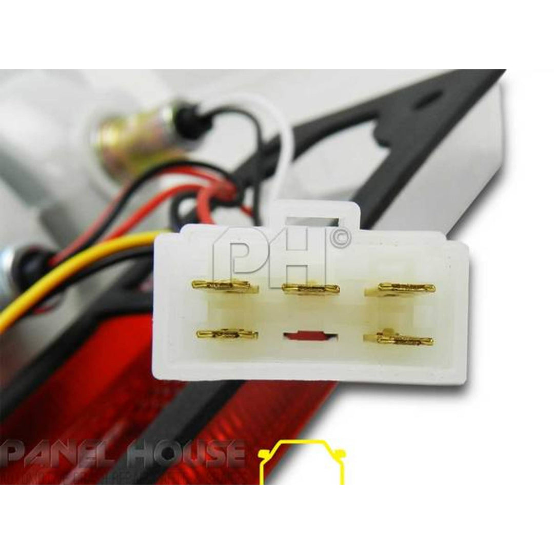 Tail Lights PAIR Tray Back fits Ford Ranger PJ PK PX 2006 - 2015