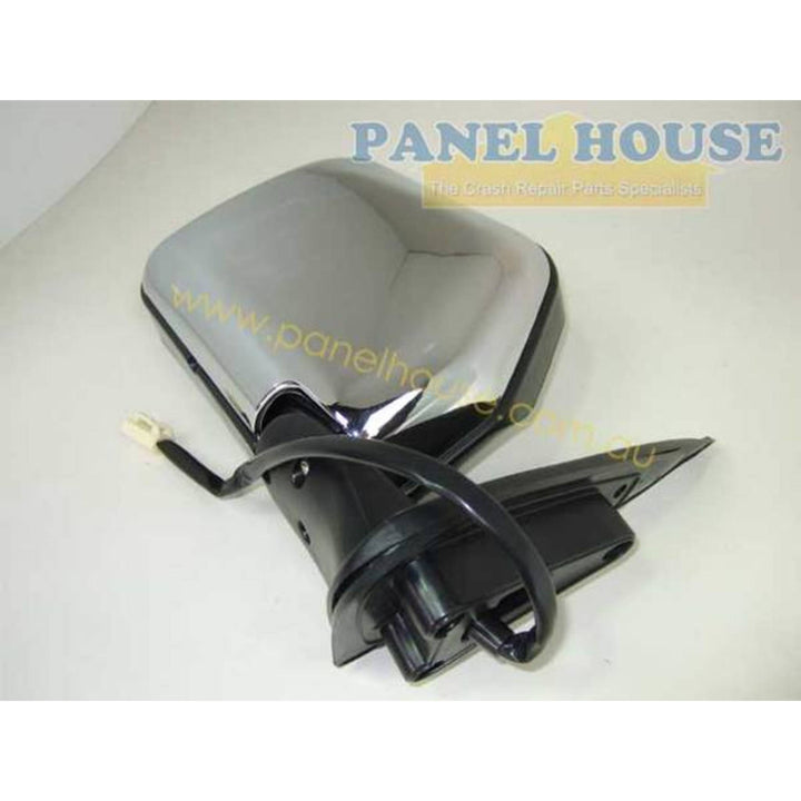 Door Mirror Chrome Electric PAIR Fits Toyota Hilux Ute 8/97 - 2/05